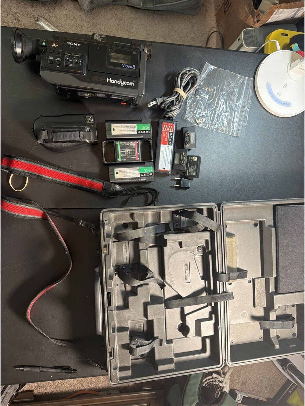 Vintage Sony CCD-V5 Video 8 Camcorder – Complete Original Kit – For Parts/Repair